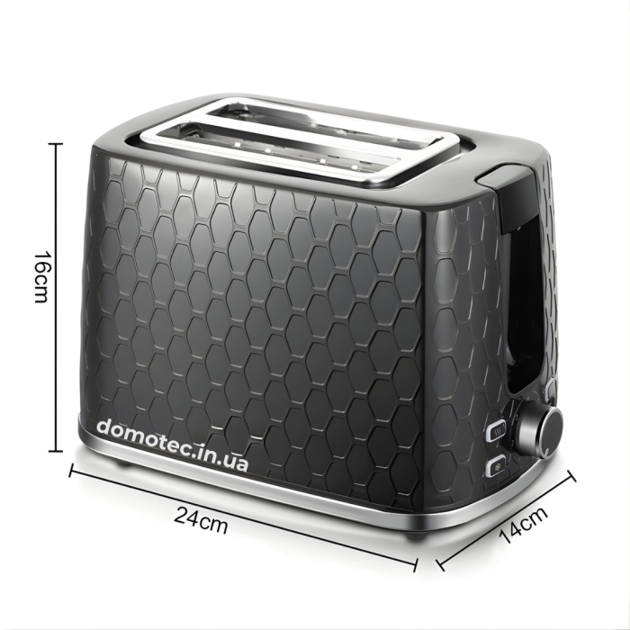 Тостер кухонний Domotec MS-508 930Вт